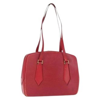 Louis Vuitton Pre-owned Shoulder Bags, female, Red, Size: ONE SIZE Pre-owned Epi Shoulder Bag