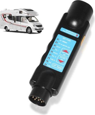 OEM Adecuado Para Dispositivo De Prueba De Enchufe De 13 Pines, Iluminaci&oacute;n De Remolque De 12 V, Toma De Corriente, 7 Pines, Cami&oacute;n, Caravana