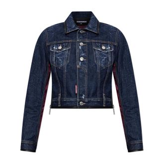 Dsquared2 Chaqueta vaquera - Jackets - Mujer - Azul - 3XS