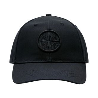 Stone Island Baseball Cap - male - Stone Island - Hats & Caps - Black - ONE SIZE - Accessories