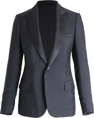 Dior Pre-owned Womens Single-Breasted Blazer in Black Wool - Size EU 40 (Womens)