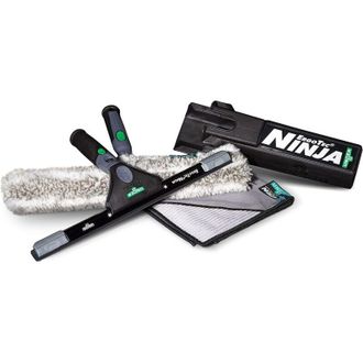 Unger Ninja Premium Glass Cleaner Set (prodotti di punta per la pulizia professionale dei vetri, 4 pezzi) AKN12 - Unger