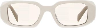 Prada Light Brown Rectangular Ladies Sunglasses PR 17WSF 21D5J2 51