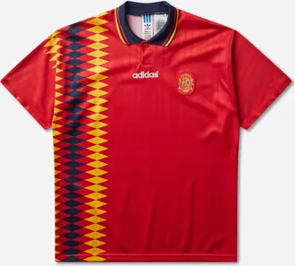adidas Men s Spain Home Jersey Collegiate Red