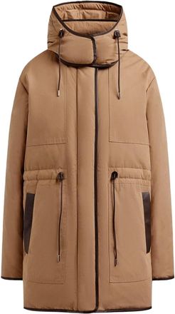 12 Storeez Parka met trekkoord - Bruin