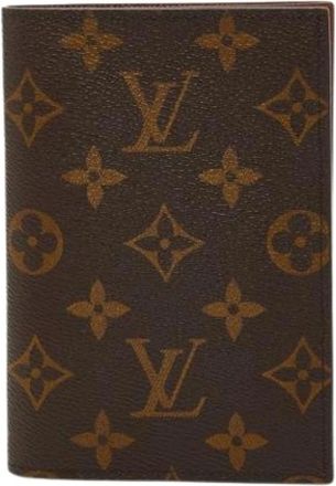 Louis Vuitton Pre-owned Wallets, female, Brown, Size: ONE SIZE Pre-owned Business Card Case