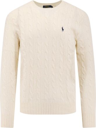 Polo Ralph Lauren Wool And Cashmere Cable Knit Sweater