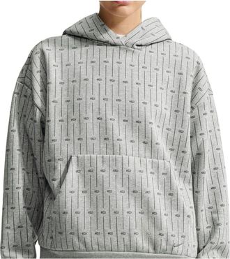 Nike (WMNS) Nike x Caitlin Clark Standard Issue Brushed Hoodie Dark Grey Heather Pale Ivory Iron Grey JA1571-063