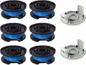 OEM Juego De 8 Carretes De Repuesto Para Desbrozadoras, Compatible Con Ryobi One+ Ac14rl3a-18v 24v 40v, Hilo Para Desbrozadora Inal&aacute;mbrica De 3,35 M (11 P