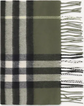 Burberry Check cashmere Scarf Female UNI