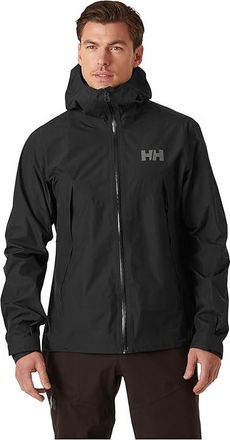 Helly Hansen Rain Jacket Mens Clothing Black 1 : 2XL, Polyester