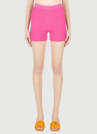 Jacquemus Le Arancia Shorts - Dames - Bermuda - Roze - 2XS - Korte Broeken