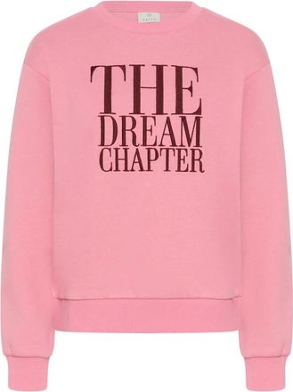 Kaffe Felpa - - Sweatshirts & Hoodies - Donna - Rosa - XL