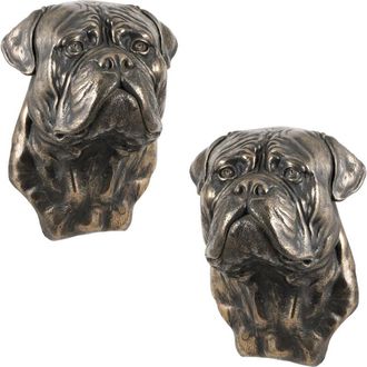 OEM Bullmastiff, Bulmastif: Una Estatuilla De Perro, Un Busto Colgante, Una Decoraci&oacute;n &Uacute;nica Para Un Amante De Los Perros De Art-dog
