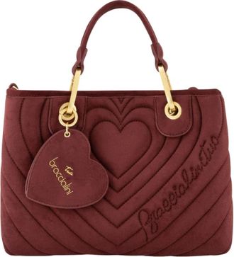 Braccialini Handbags - Dames - Handtassen - Bruin - ONE Size - Su&egrave;de - Tassen