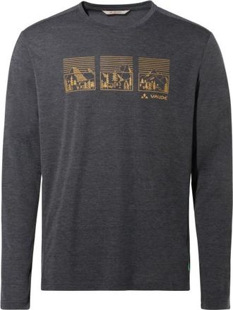 Vaude Rosemoor L/S T-Shirt III Longsleeve für Herren | grau