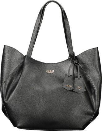 Guess Amorette 2-in-1 Tote - female - Guess - Shopping Bags - Black - ONE SIZE - Bags
