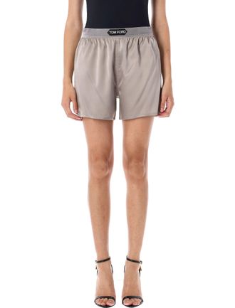 Tom Ford Shorts Silber