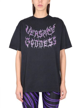 Versace Goddess Oversized T-Shirt