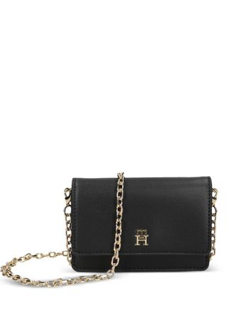 Tommy Hilfiger Portafoglio con catena - Nero