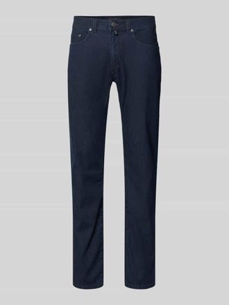 Pierre Cardin Regular Fit Jeans mit Eingrifftaschen Modell Lyon in Dunkelblau, Gr&ouml;&szlig;e 32/30