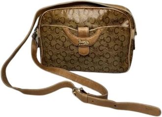 Celine Pre-owned Vintage Crossbody Tas - Dames - Vintage Schoudertas - Bruin - ONE Size - Leer - Vintage