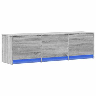 vidaXL Mueble De Tv Gris Sonoma 140 X 34 X 40 Cm Madera De Ingenier&iacute;a Vidaxl