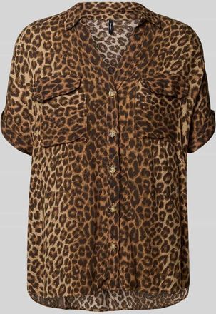 Vero Moda Loose Fit Hemdbluse reine Viskose Modell BUMPY in Sand, Größe XS