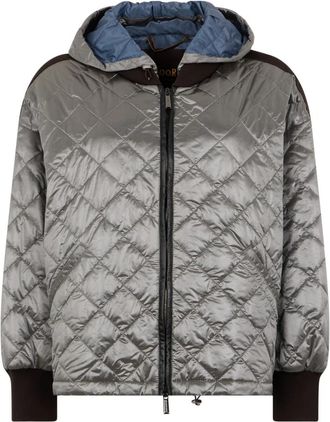 Moorer Jamila Down Jacket - Dames - Winterjassen - Grijs - 4XL - Nylon - Jassen