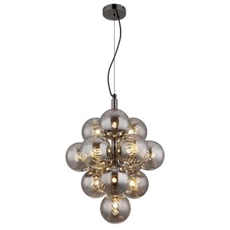 Globo Lighting L&aacute;mpara Colgante - Conor - Antracita - Vidrio - &Oslash; 40cm