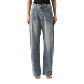Twentyfourhaitch Dames, Jeans, Blauw, Maat: W28 Katoen
