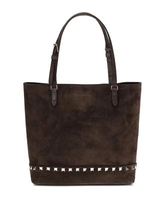 Valentino Garavani Rockstud Small Leather Tote Bag