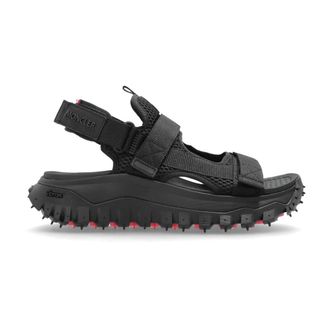 Moncler Flat Sandals, female, Black, Size: 8 US Trailgrip Vela Sandals