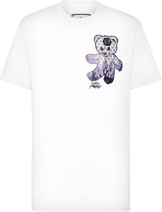 Philipp Plein teddy bear-print T-shirt - White