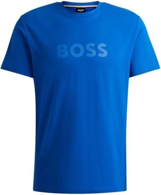 HUGO BOSS Uomo, Top, Blu, M, new