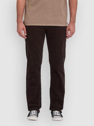 Volcom Solver 5 Pocket Pantalones de pana marr&oacute;n