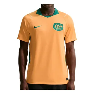 Nike Australia 2026 Stadium Home Dri-FIT Jersey Sport Gold Mystic Green Sail IB5256-704