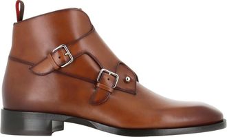 Christian Louboutin Heren, Schoenen, Bruin, Maat: 42 1/2 EU Leer