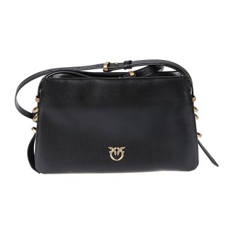 Pinko Shoulder Bags, female, Black, Size: ONE SIZE One Two Three Mini Bag