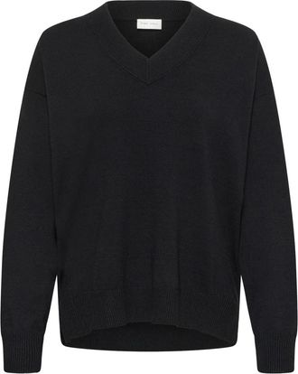 Part Two Jersey de pico - Knitwear - Mujer - Negro - L