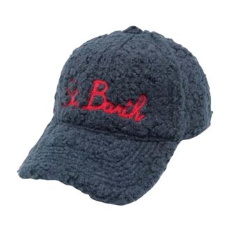 MC2 Saint Barth Muts - Heren - Petten - Blauw - ONE Size - Wol - Accessoires