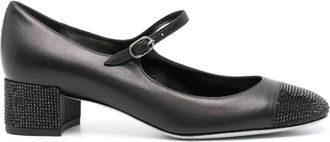 Rene Caovilla Kristen Crystal Embellished Pumps