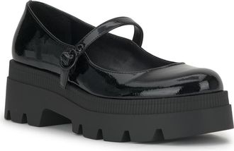 Jessica Simpson Uvelia Mary Jane Platform Pump in Black at Nordstrom, Size 6.5
