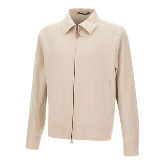 HUGO BOSS L-Heston-BMB - Heren - Zomerjassen - Beige - XL - Polyester - Jassen