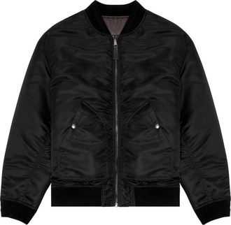 Diesel J-Held Bomberjack - Heren - Bomber jackets - Zwart - M - Polyester - Jassen