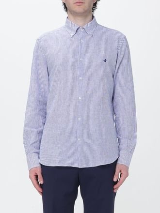 Brooksfield Camicia casual in lino a righe