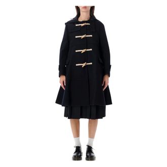 Comme Des Gar&ccedil;ons Alamari Coat - - Coats - Donna - Blu - M