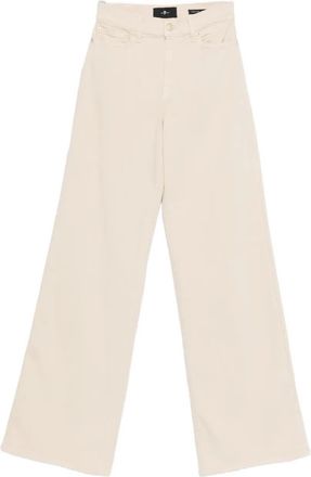 7 For All Mankind Lotta Colored Luxe Vintage Oatmeal