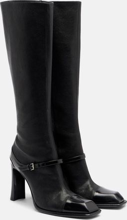 Alexander McQueen Niko leather knee-high boots