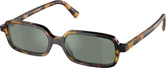 Miu Miu MU11ZSF Asian Fit VAU04M Womens Sunglasses Tortoiseshell Size 52
